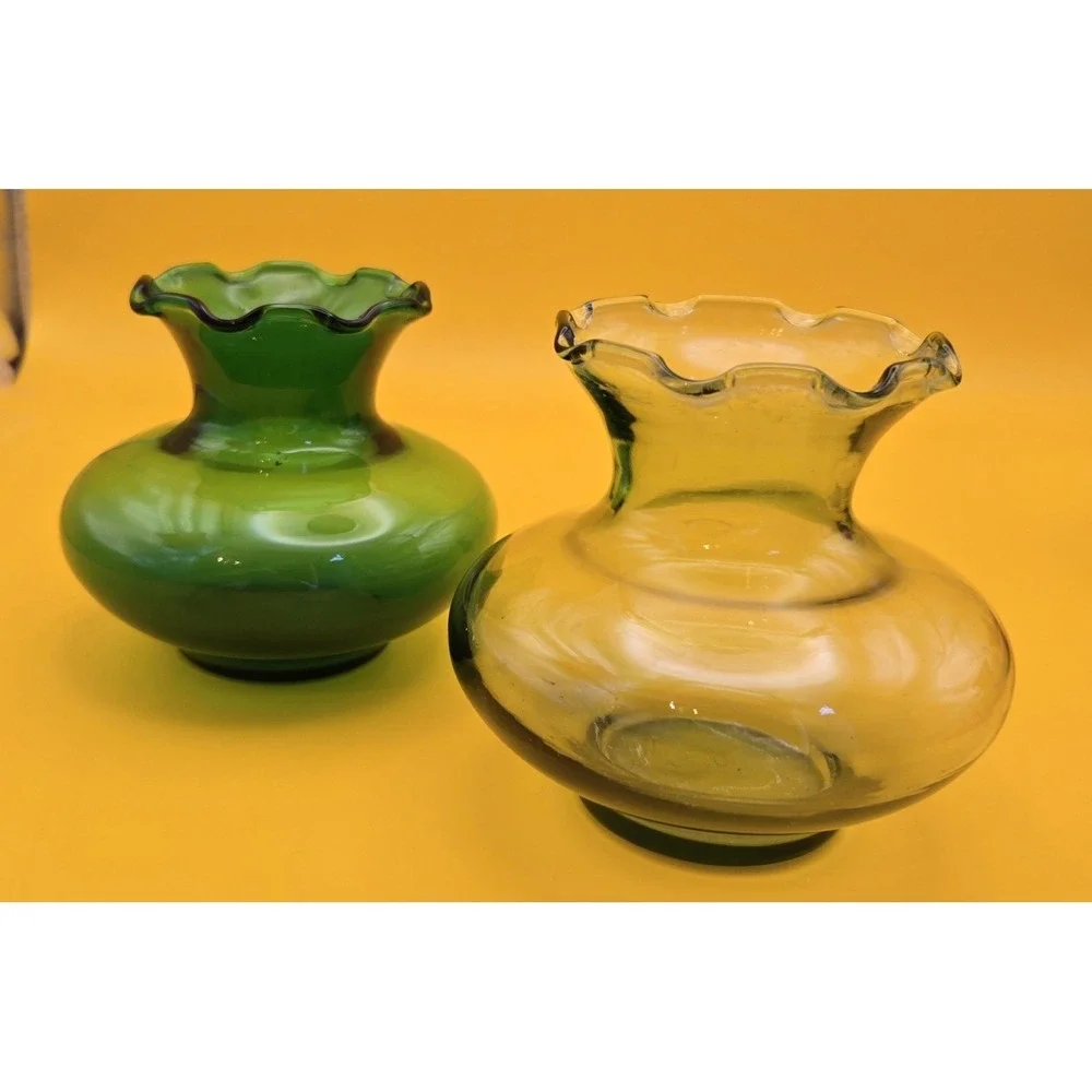 Two Vintage Vases Small 3.25